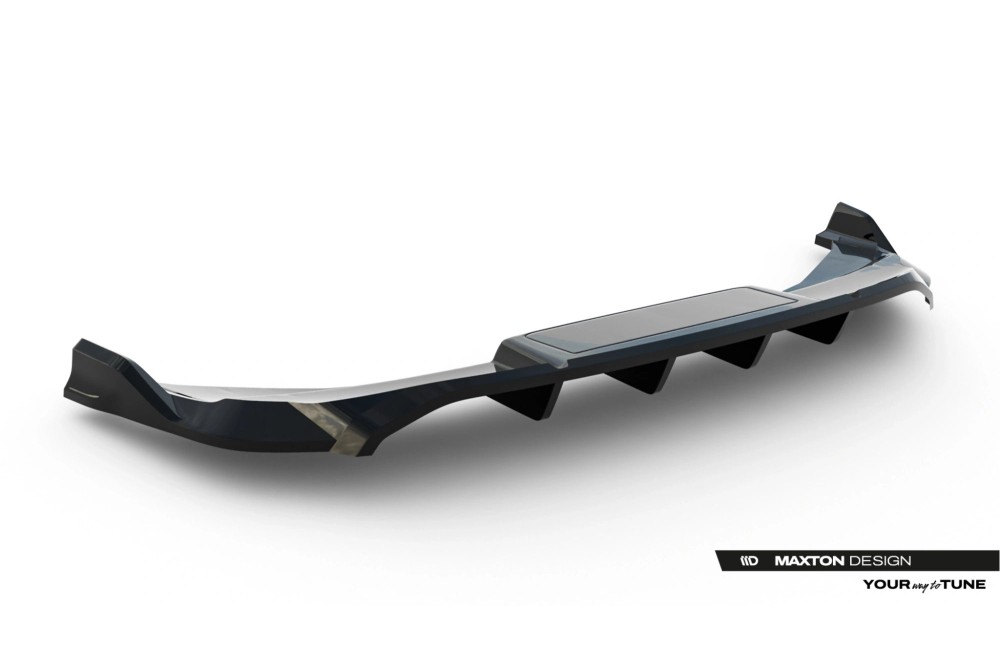 Rear Splitter (with vertical bars) Audi Q6 e-tron S-Line / SQ6 e-tron SUV / Sportback Mk1