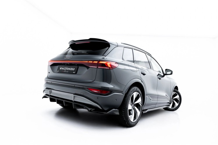 Πίσω Splitter (με κατακόρυφες ράβδους) Audi Q6 e-tron S-Line / SQ6 e-tron SUV / Sportback Mk1