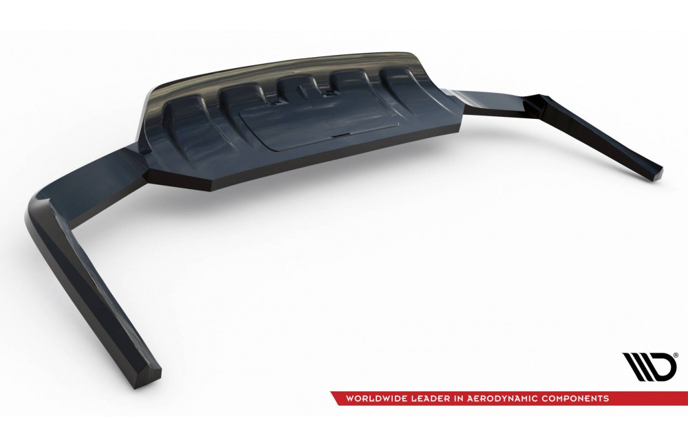 Rear Splitter (with vertical bars) Audi Q7 Mk2