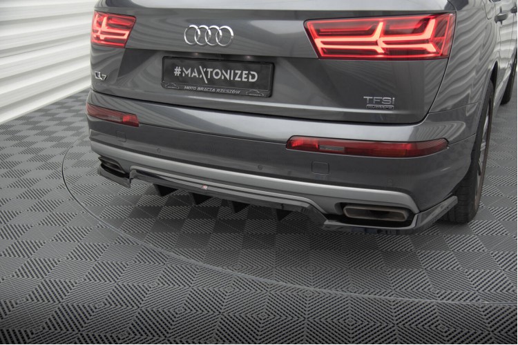 Πίσω Splitter (με κατακόρυφες ράβδους) Audi Q7 Mk2