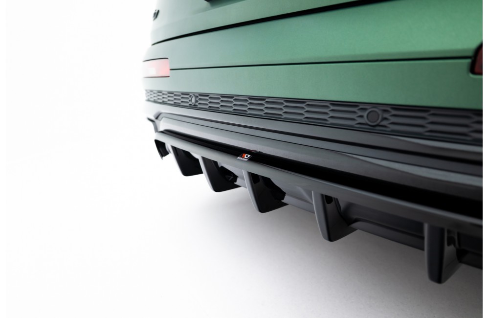 Rear Splitter (with vertical bars) Audi Q7 S-Line Mk2 Facelift