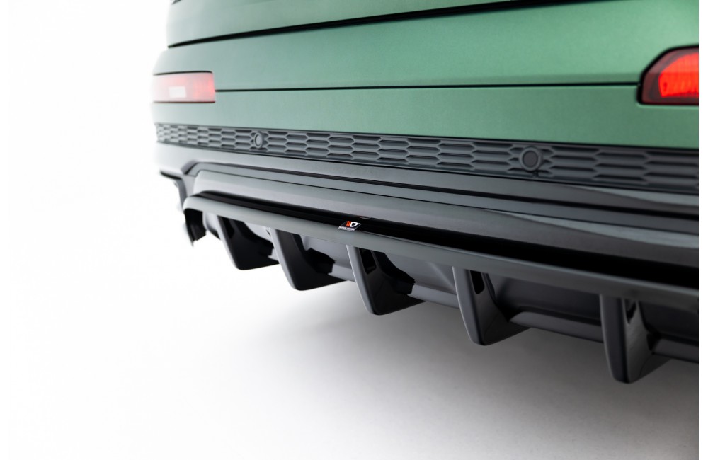 Rear Splitter (with vertical bars) Audi Q7 S-Line Mk2 Facelift