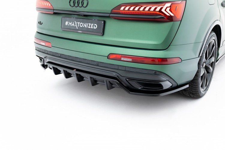 Πίσω splitter (με κατακόρυφες ράβδους) Audi Q7 S-Line Mk2 Facelift
