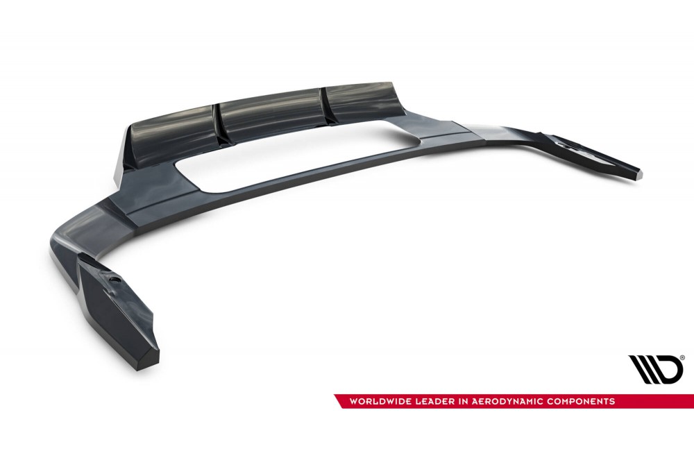 Rear Splitter (with vertical bars) Audi Q7 S-Line Mk2 Facelift 2