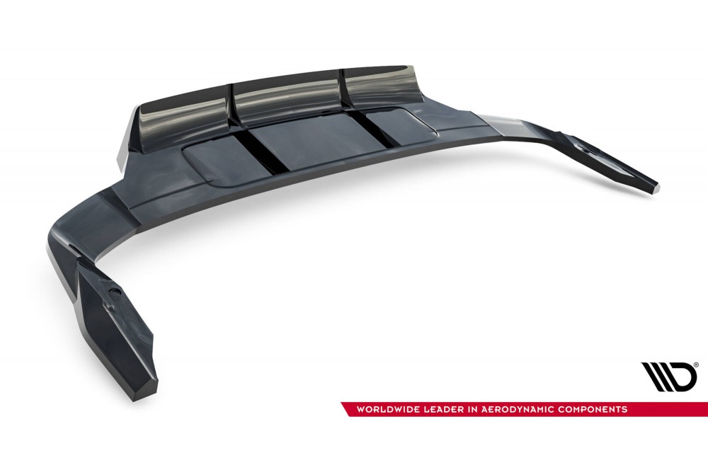 Rear Splitter (with vertical bars) Audi Q7 S-Line Mk2 Facelift 2