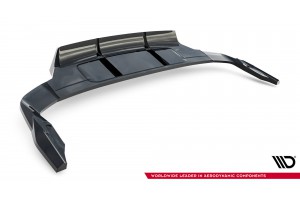 Rear Splitter (with vertical bars) Audi Q7 S-Line Mk2 Facelift 2