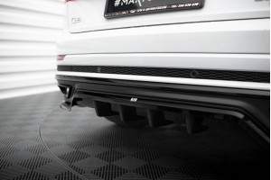 Rear Splitter (with vertical bars) Audi Q8 S-Line Mk1