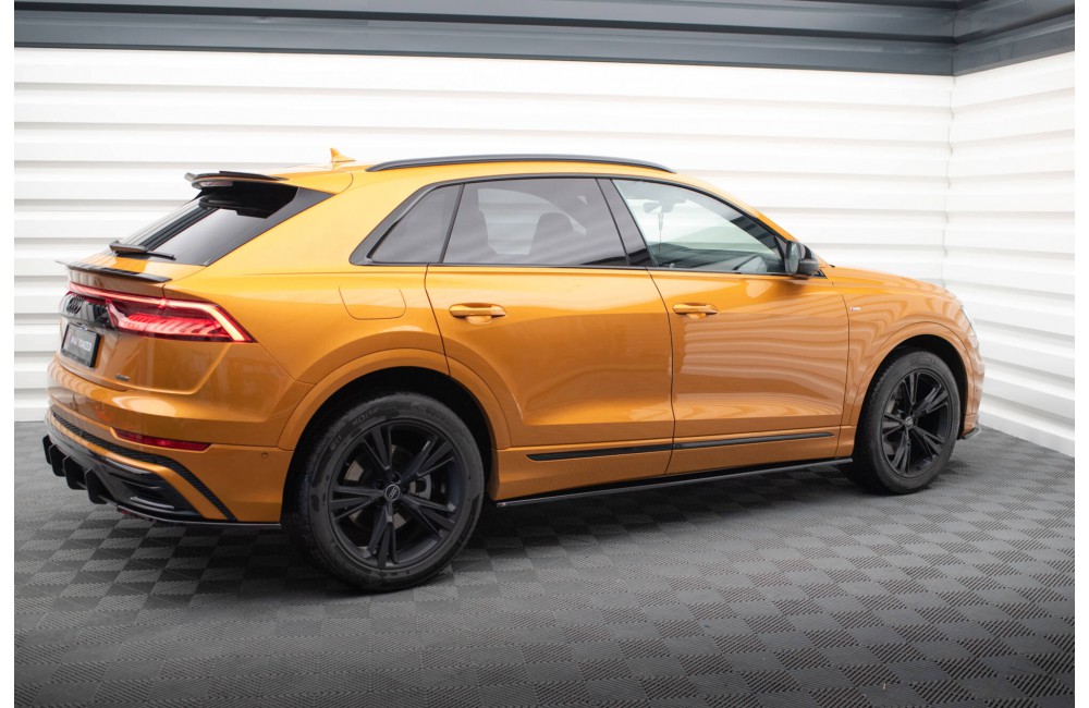 Side skirts Diffusers  V.1 Audi Q8 S-line / SQ8 Mk1 Facelift