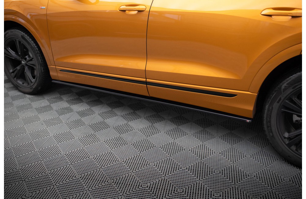 Side skirts Diffusers  V.1 Audi Q8 S-line / SQ8 Mk1 Facelift