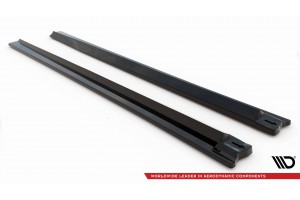 Side skirts Diffusers  V.1 Audi Q8 S-line / SQ8 Mk1 Facelift