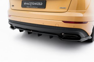 Rear Splitter (with vertical bars) Audi Q8 Mk1 Facelift