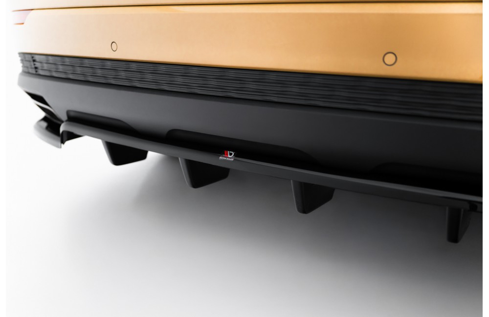 Rear Splitter (with vertical bars) Audi Q8 Mk1 Facelift