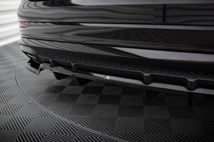 Πίσω Splitter (με κατακόρυφες ράβδους) V.1 Audi SQ8 / Q8 S-Line Mk1 Facelift
