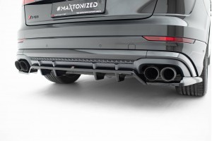Rear Splitter (with vertical bars) V.2 Audi SQ8 / Q8 S-Line Mk1 Facelift
