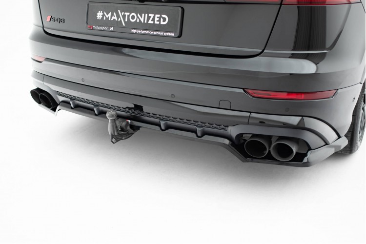 Πίσω Splitter (με κατακόρυφες ράβδους) V.2 Audi SQ8 / Q8 S-Line Mk1 Facelift
