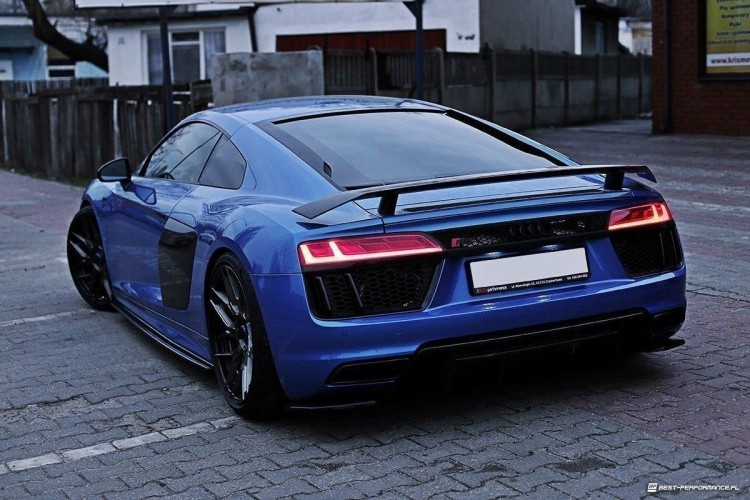Πίσω Πλευρικοί Splitters Audi R8 Mk.2