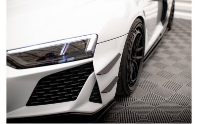 Front Bumper Wings (Canards) Audi R8 Mk2 Facelift