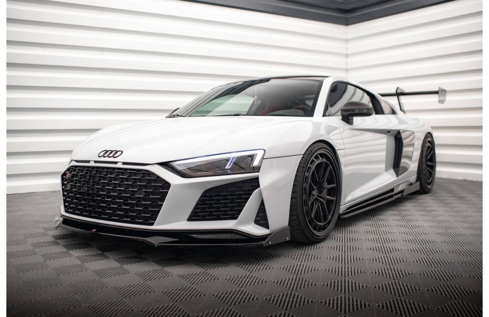 Front Splitter V.3 + Flaps Audi R8 Mk2 Facelift