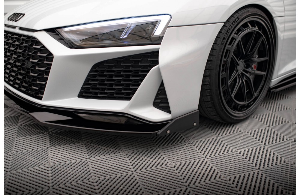 Front Splitter V.3 + Flaps Audi R8 Mk2 Facelift