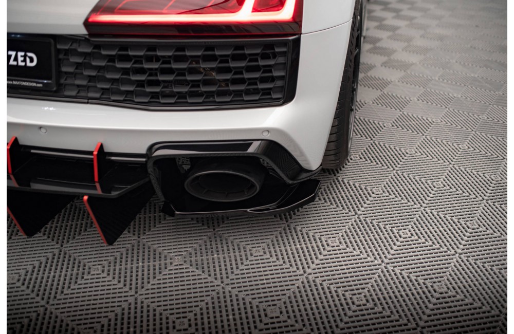 Rear Side Splitters Audi R8 Mk2 Facelift