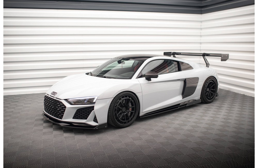Side Skirts Diffusers  V.2+ Flaps Audi R8 Mk2 Facelift