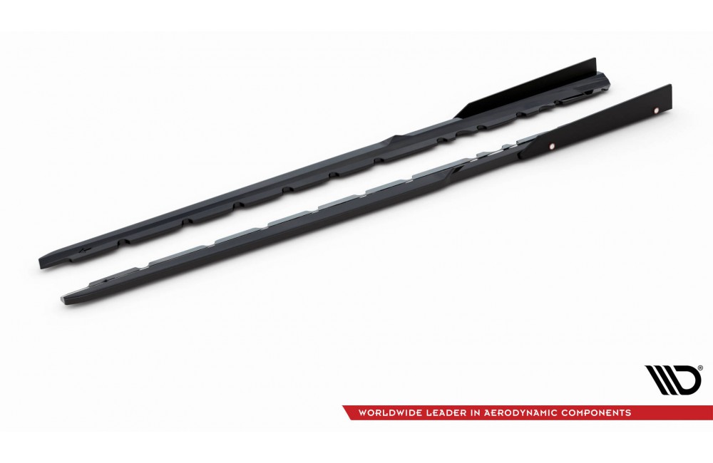 Side Skirts Diffusers  V.2+ Flaps Audi R8 Mk2 Facelift