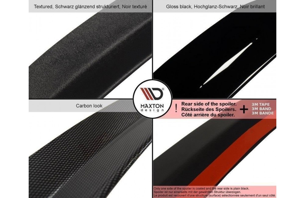 SPOILER CAP Audi RS3 8P