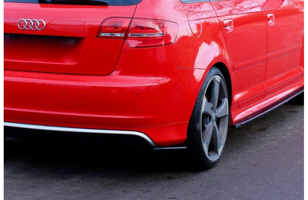 REAR SIDE SPLITTERS Audi RS3 8P