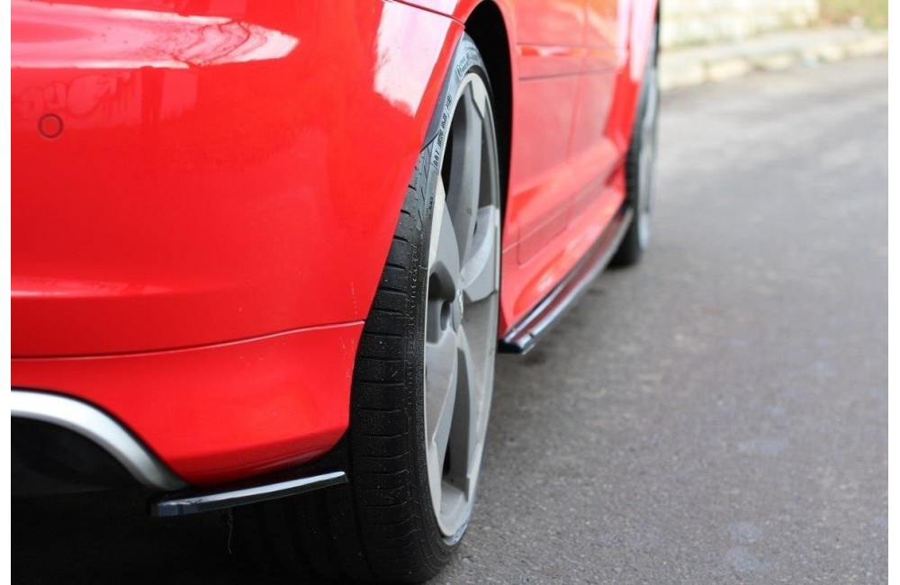 REAR SIDE SPLITTERS Audi RS3 8P