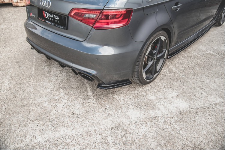 Πίσω Πλευρικοί Splitters V.1 Audi RS3 8V Sportback