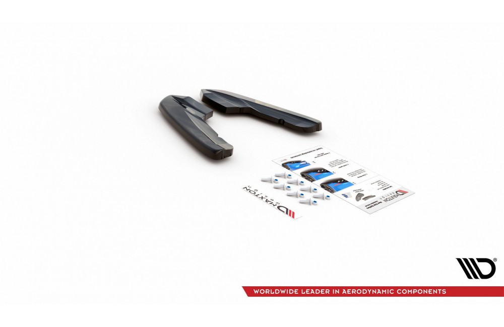 Rear Side Splitters V.2 Audi RS3 8V Sportback