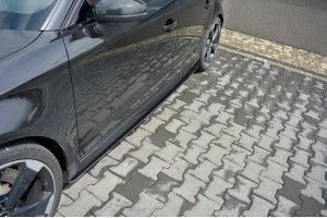 Racing Side Skirts Diffusers V.1AUDI Audi RS3 8V FL Sportback