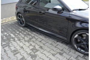 Racing Side Skirts Diffusers V.1AUDI Audi RS3 8V FL Sportback