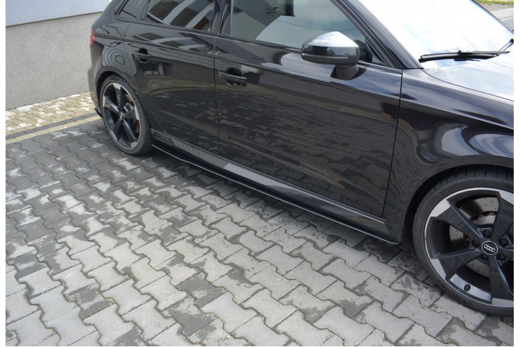 Racing Side Skirts Diffusers V.1AUDI Audi RS3 8V FL Sportback