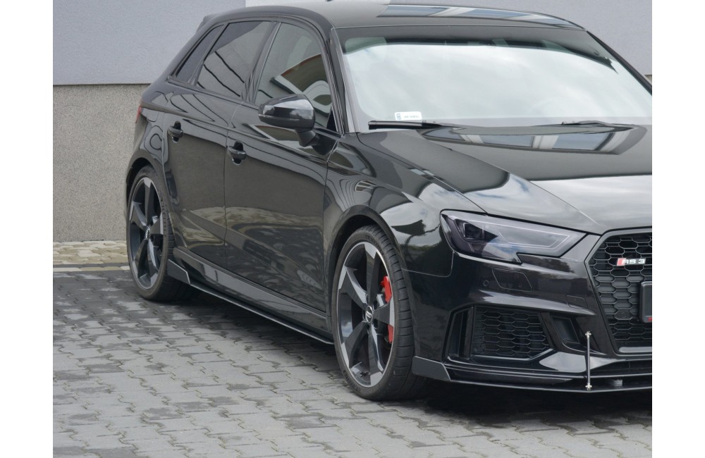 Racing Side Skirts Diffusers V.2 AUDI Audi RS3 8V FL Sportback