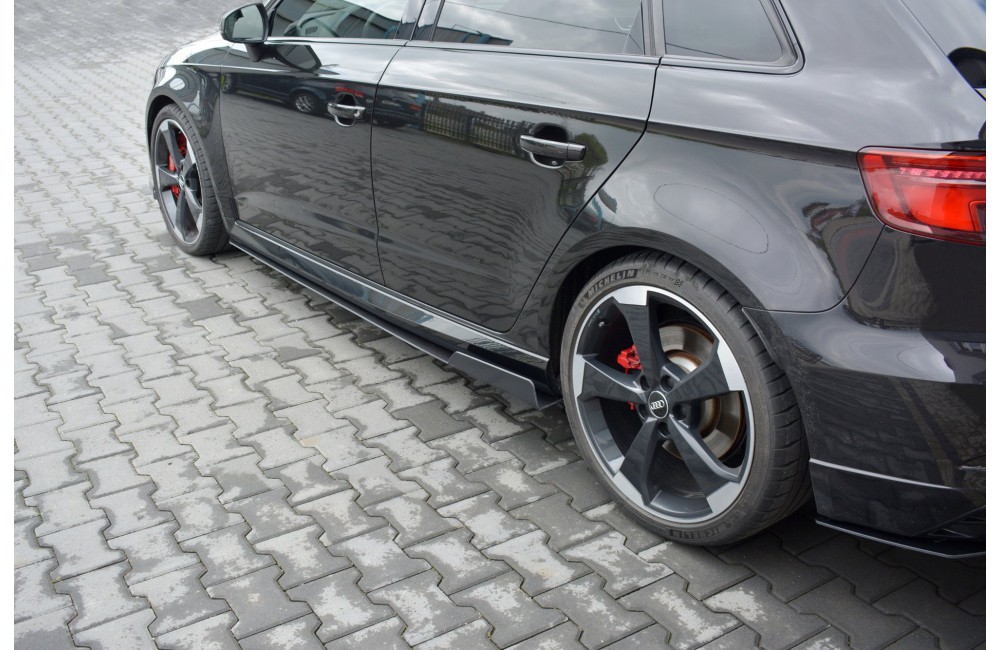 Racing Side Skirts Diffusers V.2 AUDI Audi RS3 8V FL Sportback