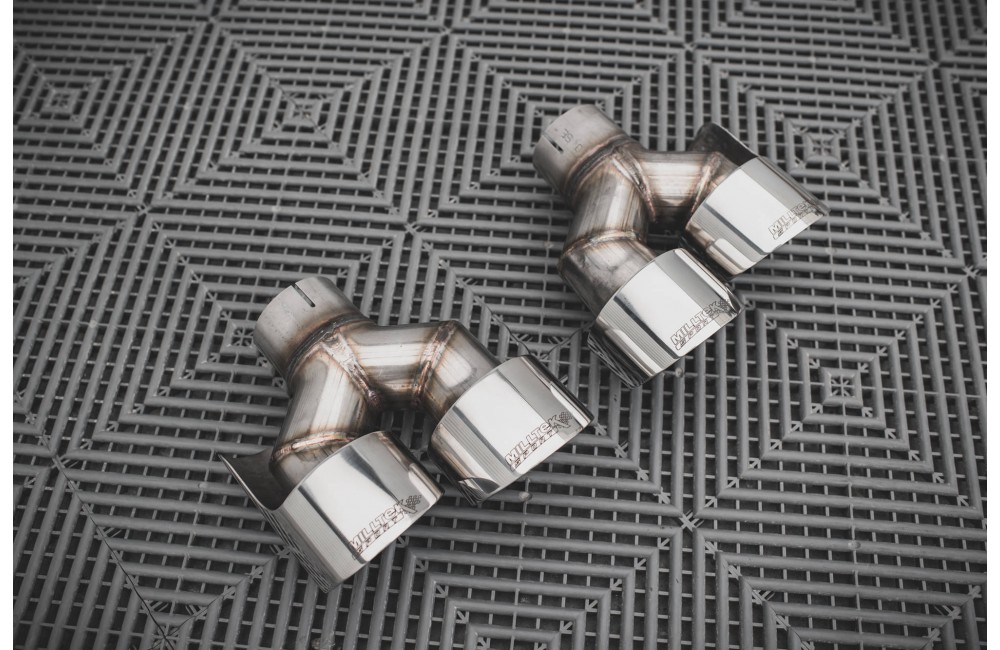 Rear Valance + Milltek Sport Exhaust Audi RS3 Sportback 8V Facelift -