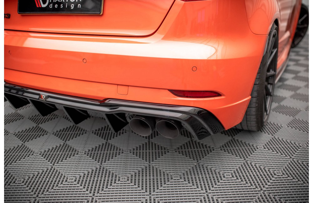 Rear Valance + Milltek Sport Exhaust Audi RS3 Sportback 8V Facelift -