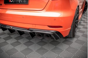 Rear Valance + Milltek Sport Exhaust Audi RS3 Sportback 8V Facelift -