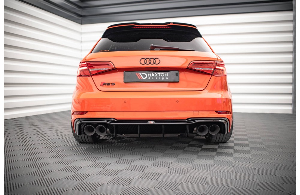 Rear Valance + Milltek Sport Exhaust Audi RS3 Sportback 8V Facelift -