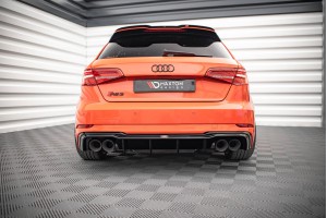 Rear Valance + Milltek Sport Exhaust Audi RS3 Sportback 8V Facelift -