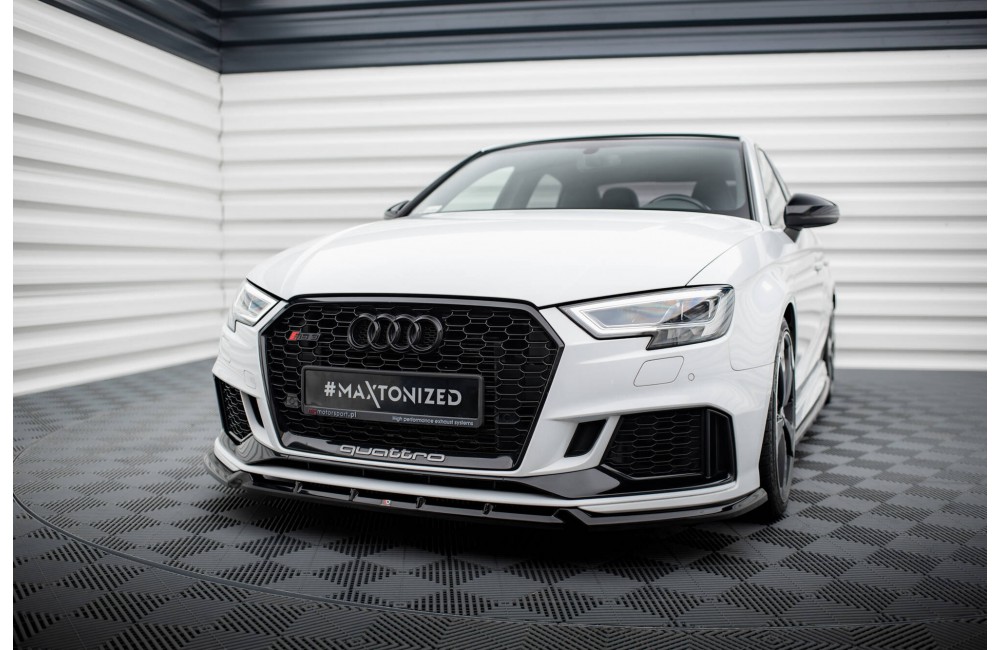 Front Splitter V.3 Audi RS3 Sedan 8V Facelift