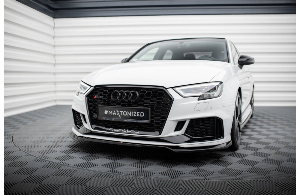 Front Splitter V.5 Audi RS3 Sedan 8V Facelift