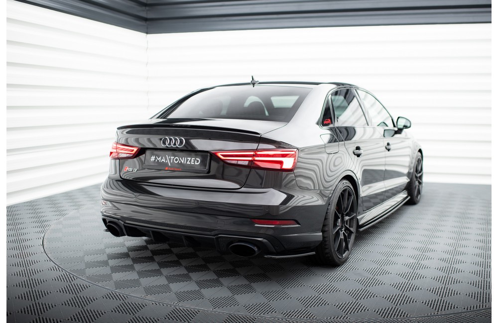 Rear Side Splitters Audi RS3 8V FL Sedan