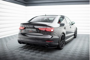 Rear Side Splitters Audi RS3 8V FL Sedan