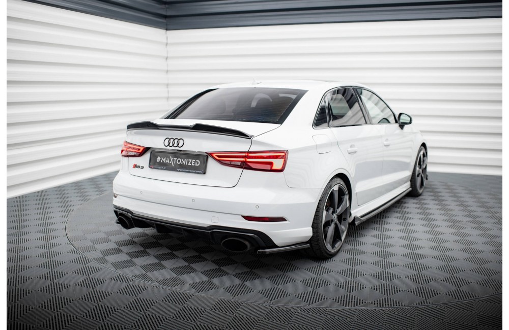 Rear Side Splitters V.2 Audi RS3 Sedan 8V Facelift