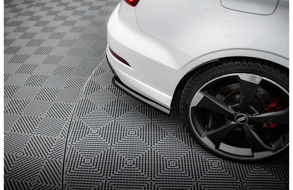 Rear Side Splitters V.2 Audi RS3 Sedan 8V Facelift
