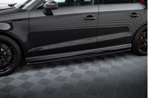 Side Skirts Diffusers Audi RS3 8V FL Sedan