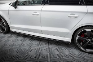 Side Skirts Diffusers V.2 Audi RS3 Sedan 8V Facelift Side Skirts Diffusers V.2 Audi RS3 Sedan 8V Facelift