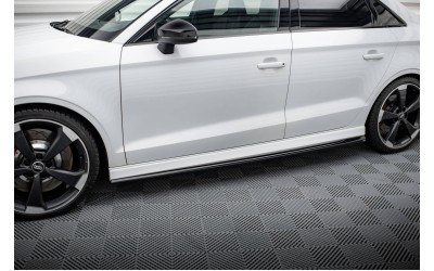 Side Skirts Diffusers V.2 Audi RS3 Sedan 8V Facelift